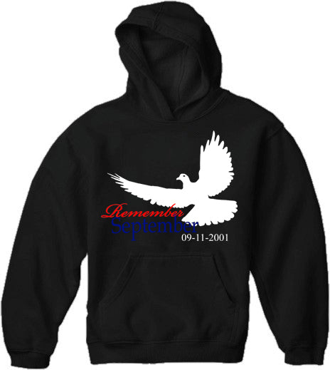 Remember September 9/11 Adult Hoodie