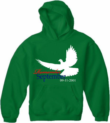 Remember September 9/11 Adult Hoodie