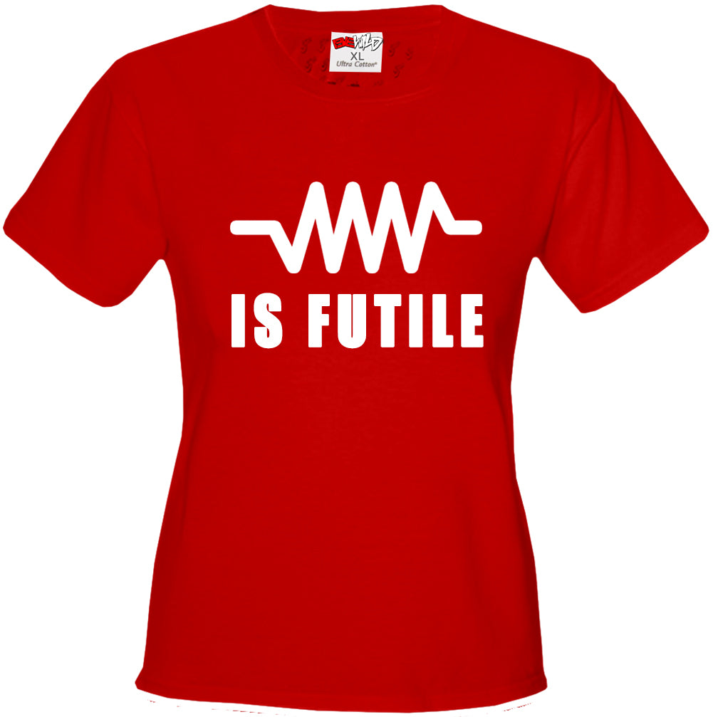 Resistance Is Futile Borg Girl's T-Shirt