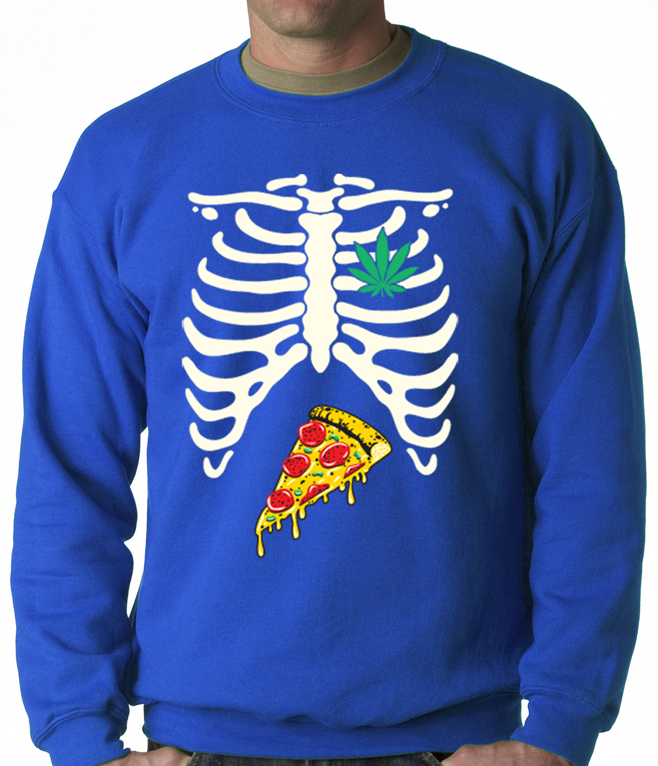 Rib Cage Munchies Adult Crewneck