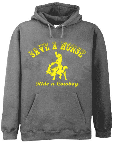 Ride A Cowboy Adult Hoodie