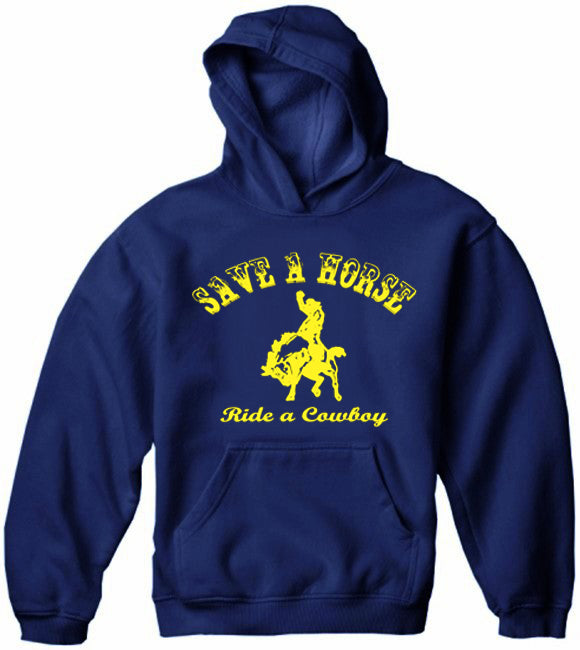 Ride A Cowboy Adult Hoodie