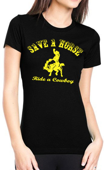 Ride A Cowboy Girls T-Shirt