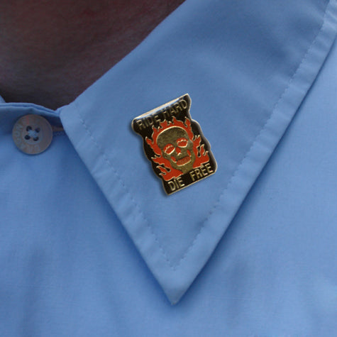Ride Hard Die Free Lapel Pin