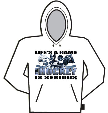 Roller Hockey Is Serious Hoodie