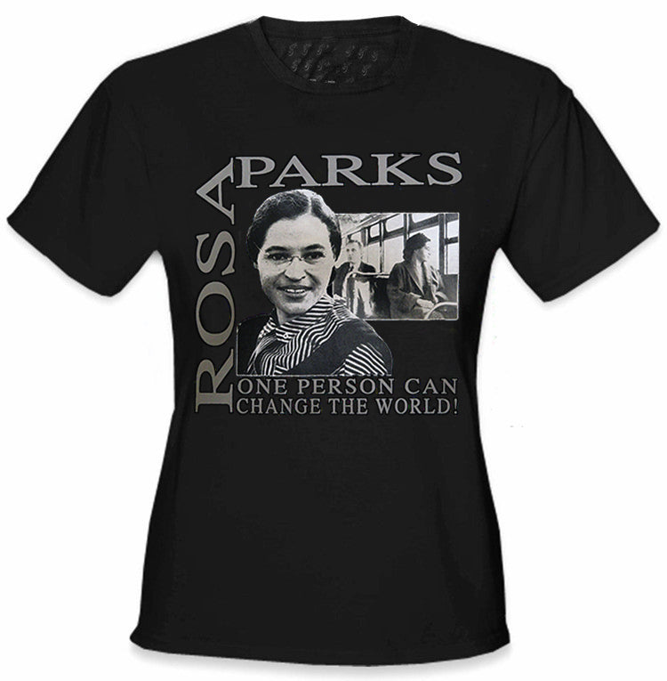 Rosa Parks "Change The World" Girl's T-Shirt