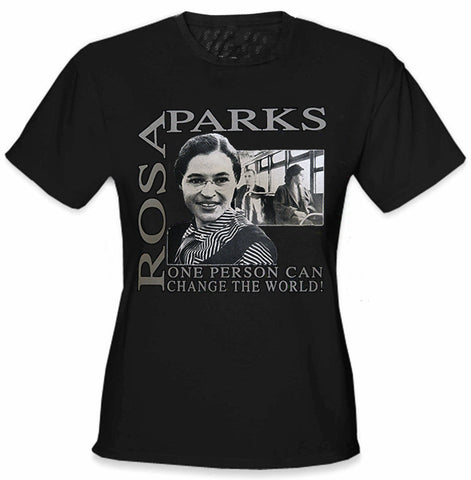 Rosa Parks "Change The World" Girl's T-Shirt
