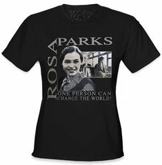 Rosa Parks "Change The World" Girl's T-Shirt