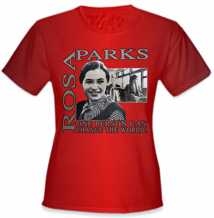 Rosa Parks "Change The World" Girl's T-Shirt