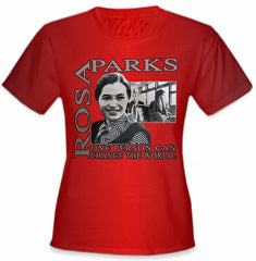 Rosa Parks "Change The World" Girl's T-Shirt
