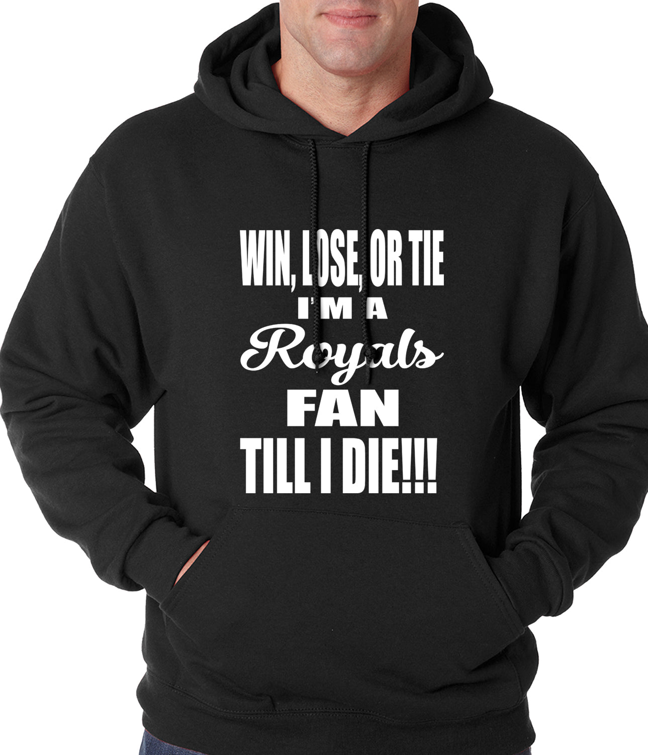 Royals Fan Till I Die Adult Hoodie