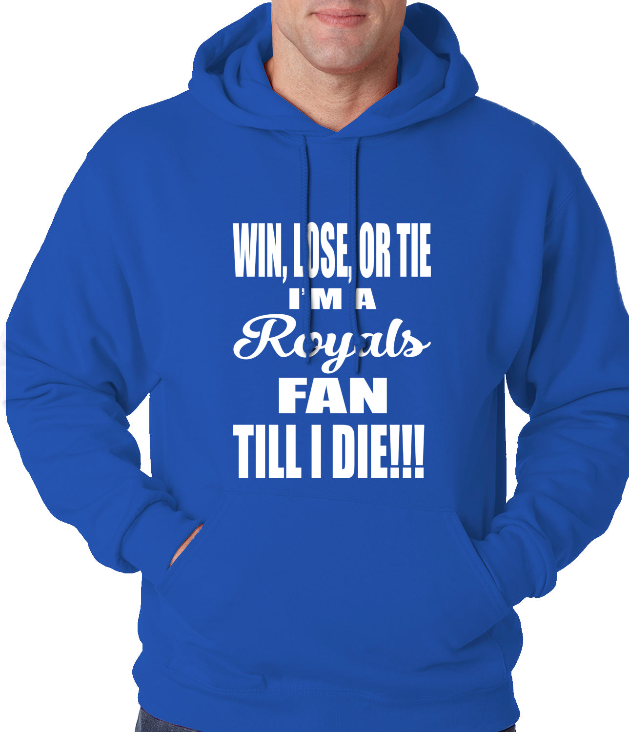 Royals Fan Till I Die Adult Hoodie