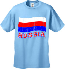 Russia Vintage Flag Men's T-Shirt