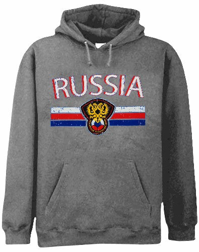 Russia Vintage Shield International Hoodie