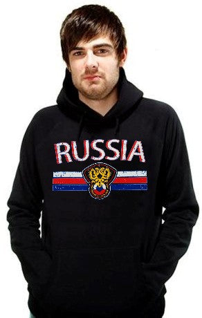Russia Vintage Shield International Hoodie