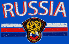 Russia Vintage Shield International Mens T-Shirt