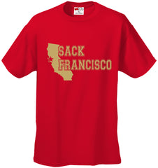 SACK FRANCISCO San Francisco 49ers Football Kid's T-Shirt
