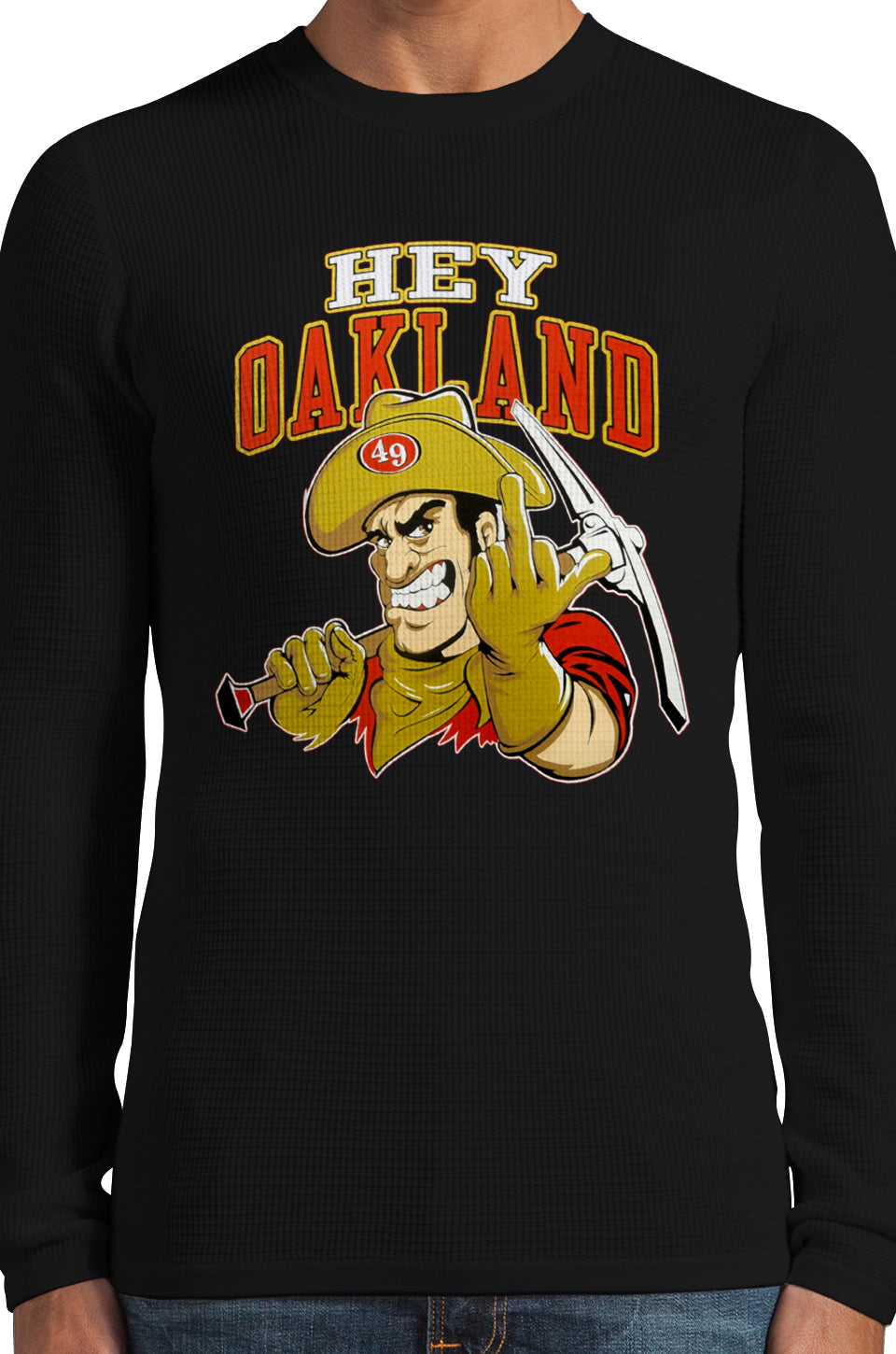 San Francisco Fan - Hey Oakland Thermal Long Sleeve Shirt