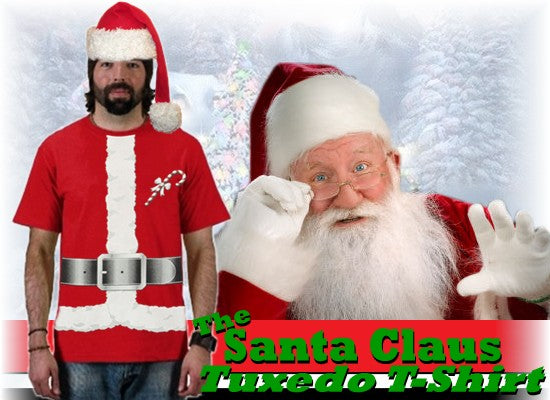 Santa Claus Christmas Costume T-Shirt