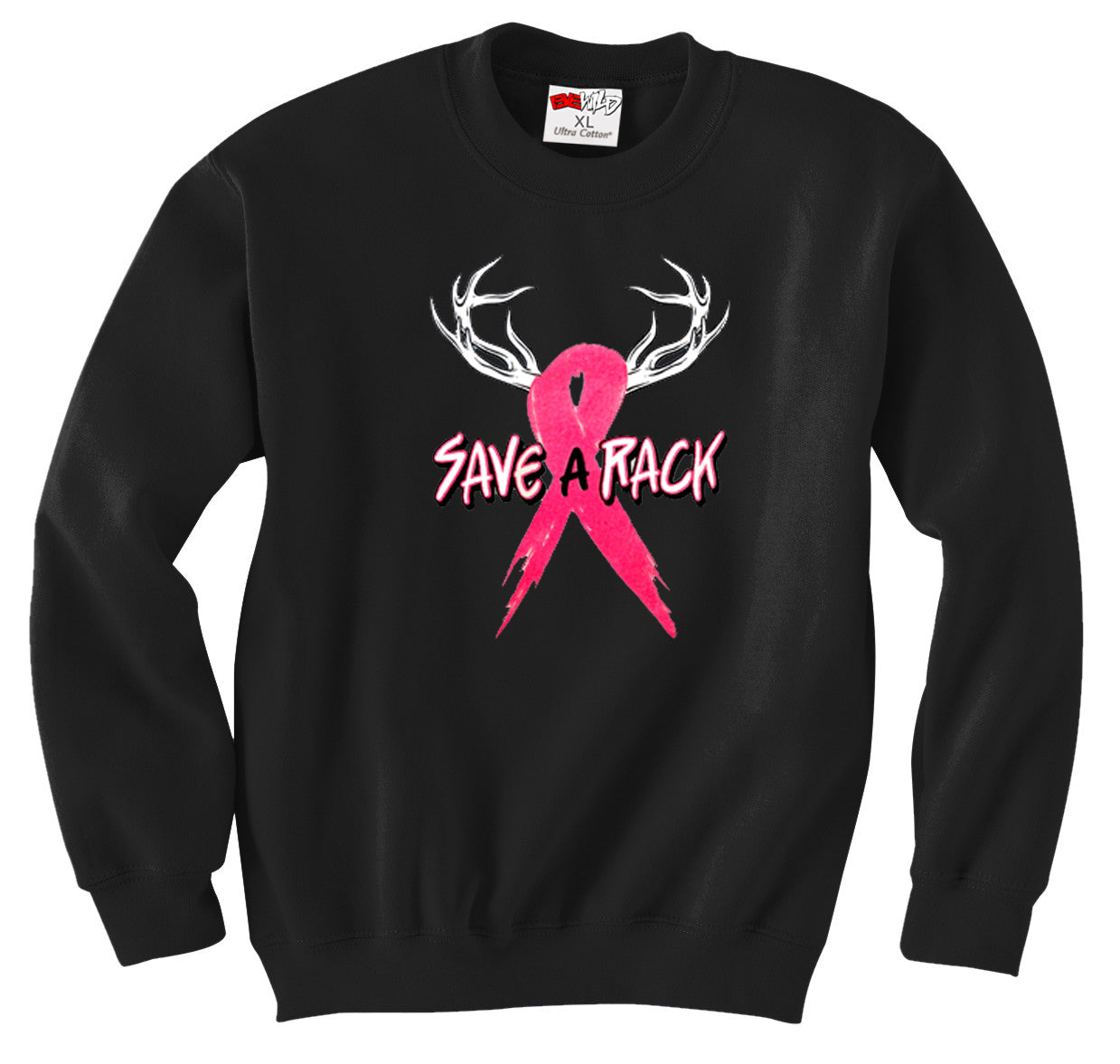Save A Rack Adult Crewneck