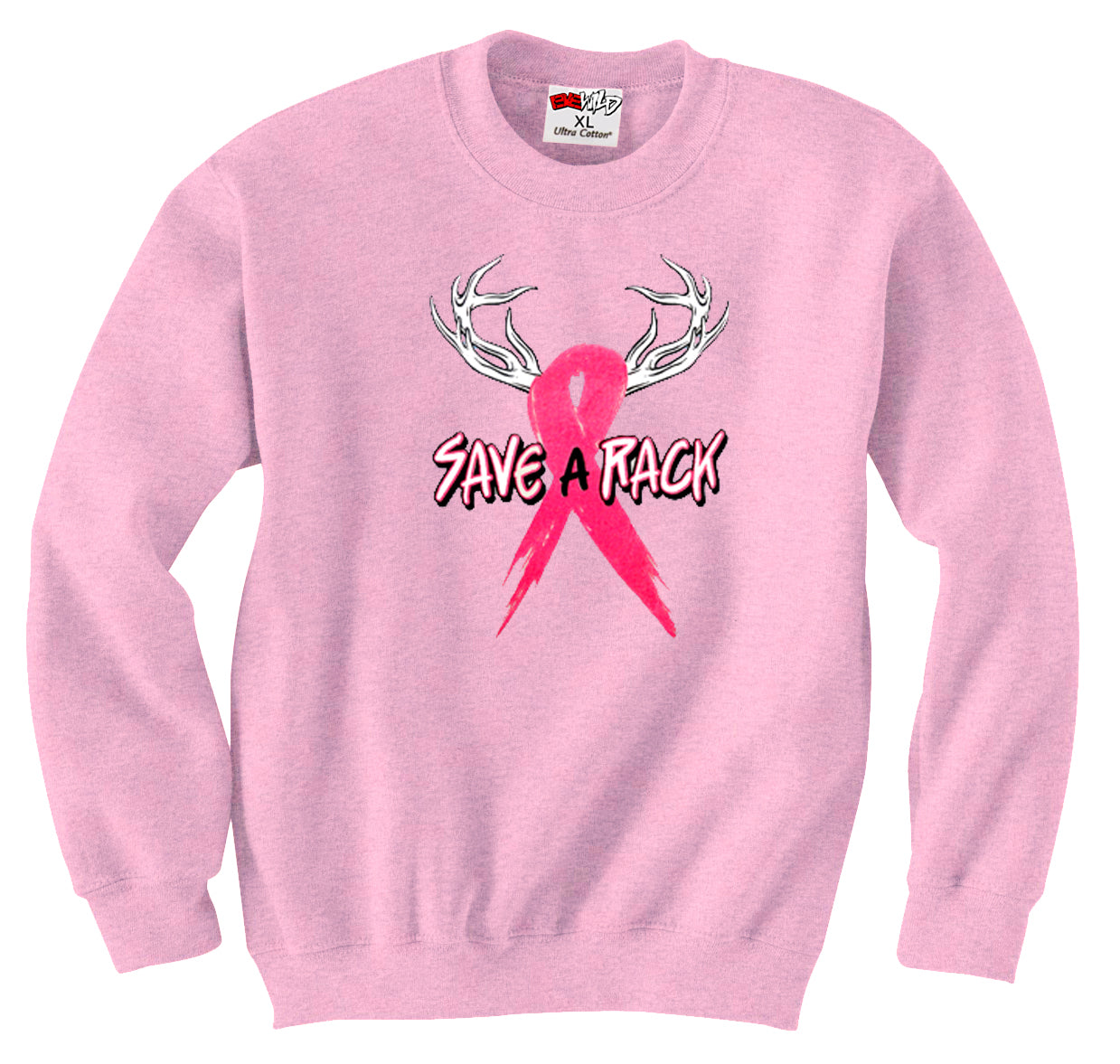 Save A Rack Adult Crewneck