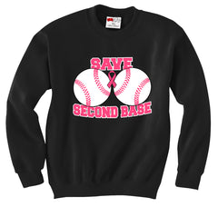 Save Second Base Crew Neck Sweatshirt