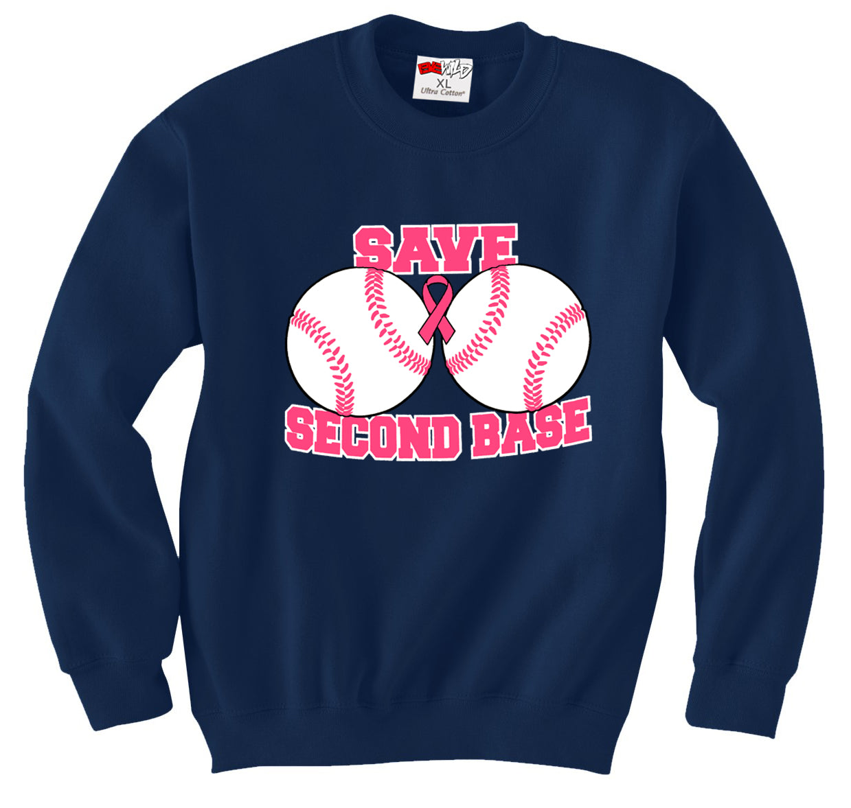Save Second Base Crew Neck Sweatshirt