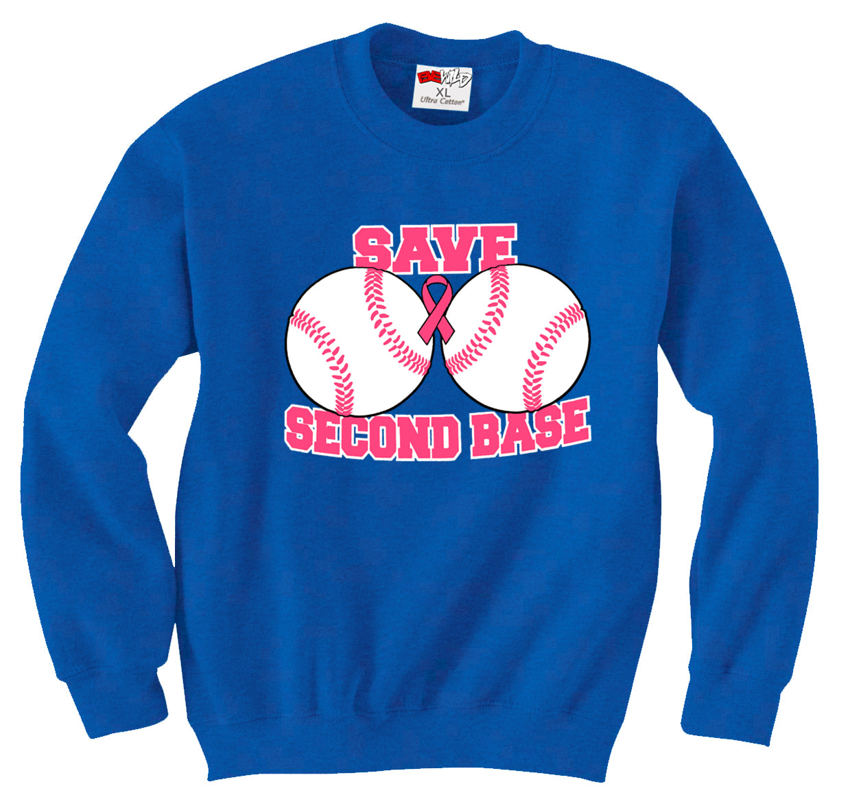Save Second Base Crew Neck Sweatshirt