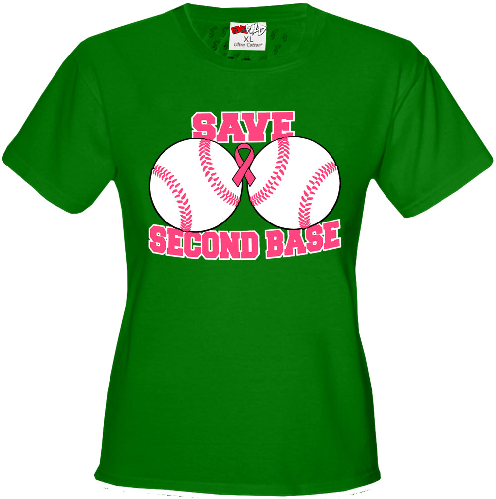 Save Second Base Girl's T-Shirt