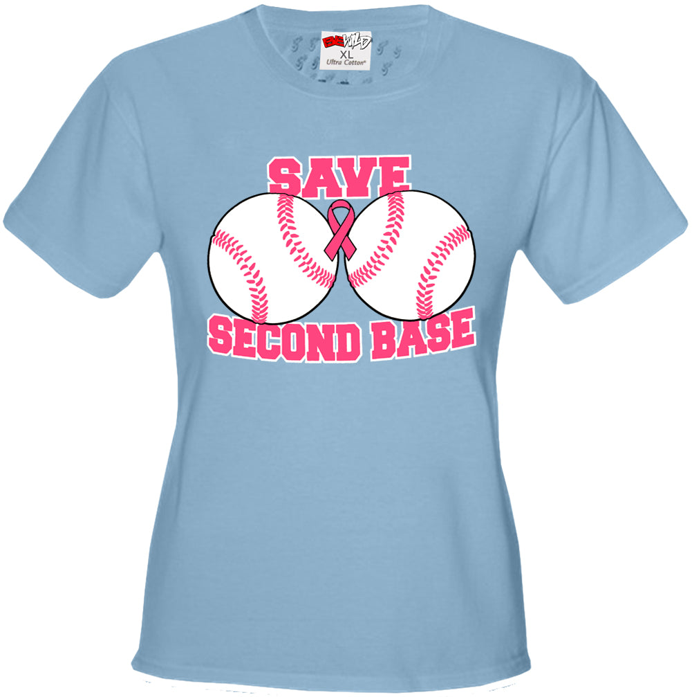 Save Second Base Girl's T-Shirt