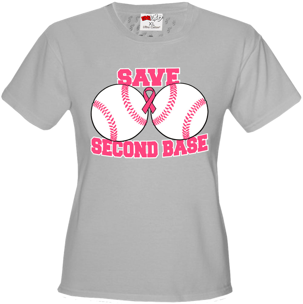 Save Second Base Girl's T-Shirt