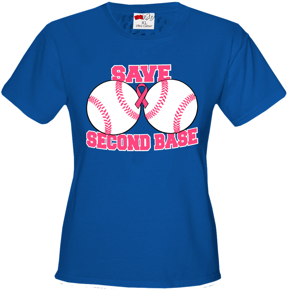 Save Second Base Girl's T-Shirt