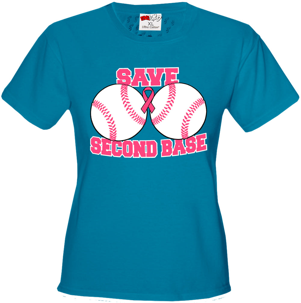 Save Second Base Girl's T-Shirt