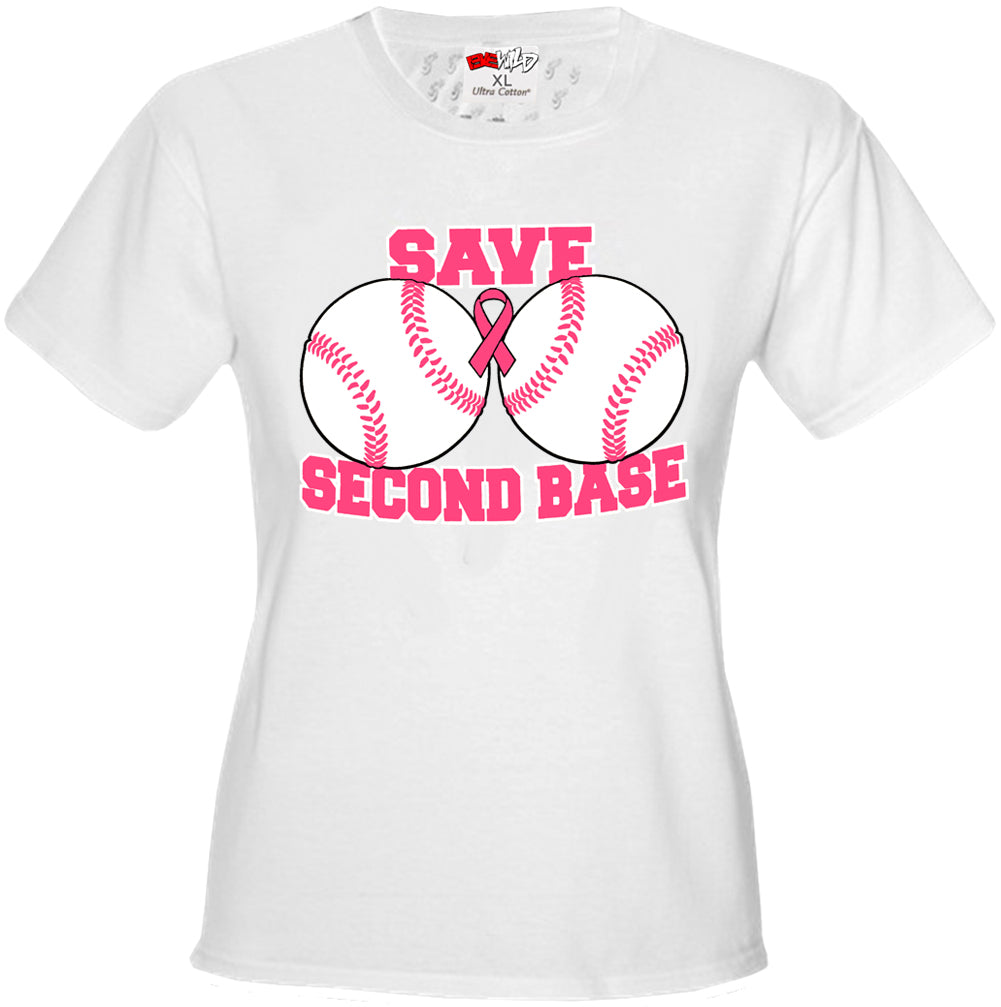 Save Second Base Girl's T-Shirt