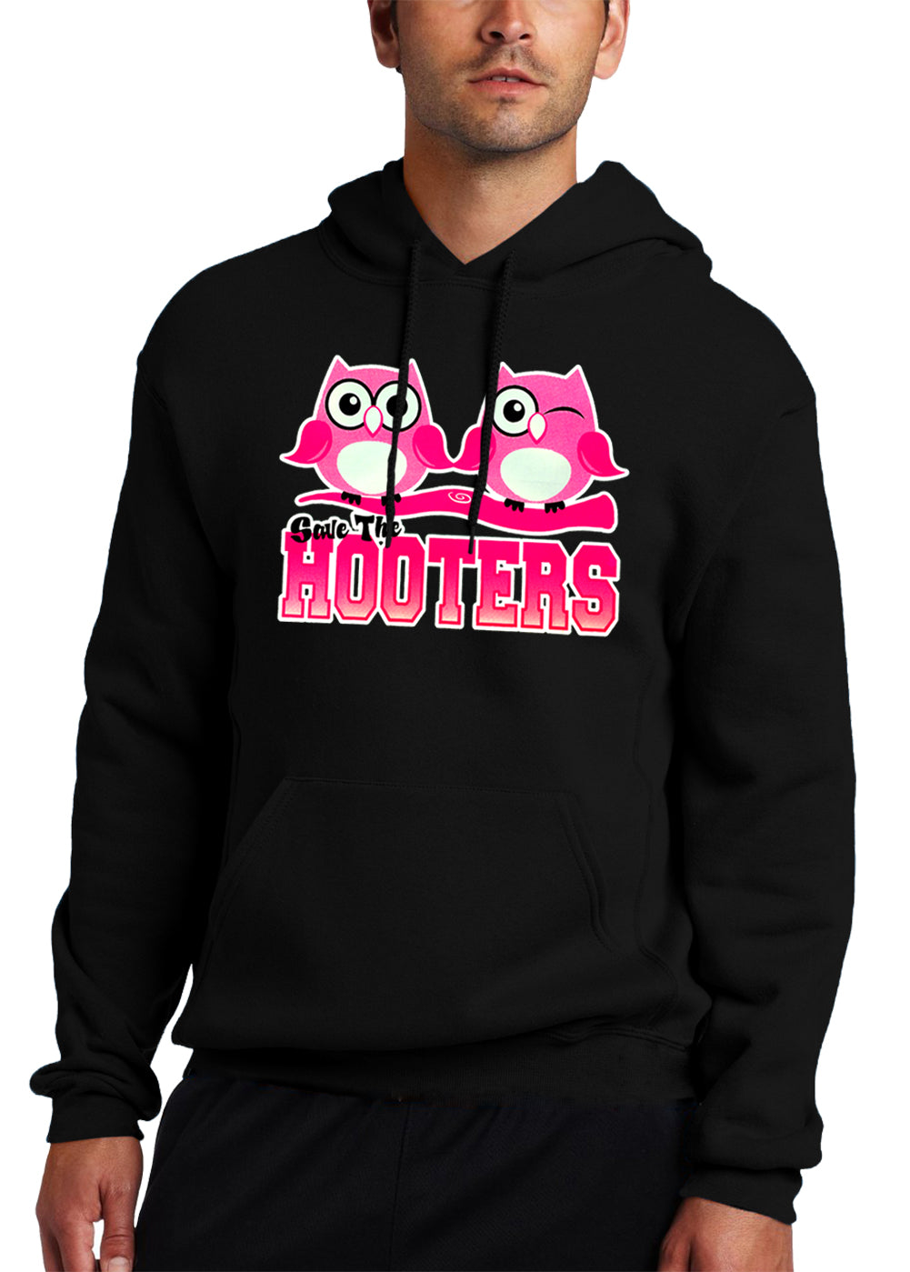 Save The Hooters Adult Hoodie