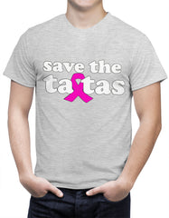Save The Ta Tas Breast Cancer Awareness Mens T-shirt