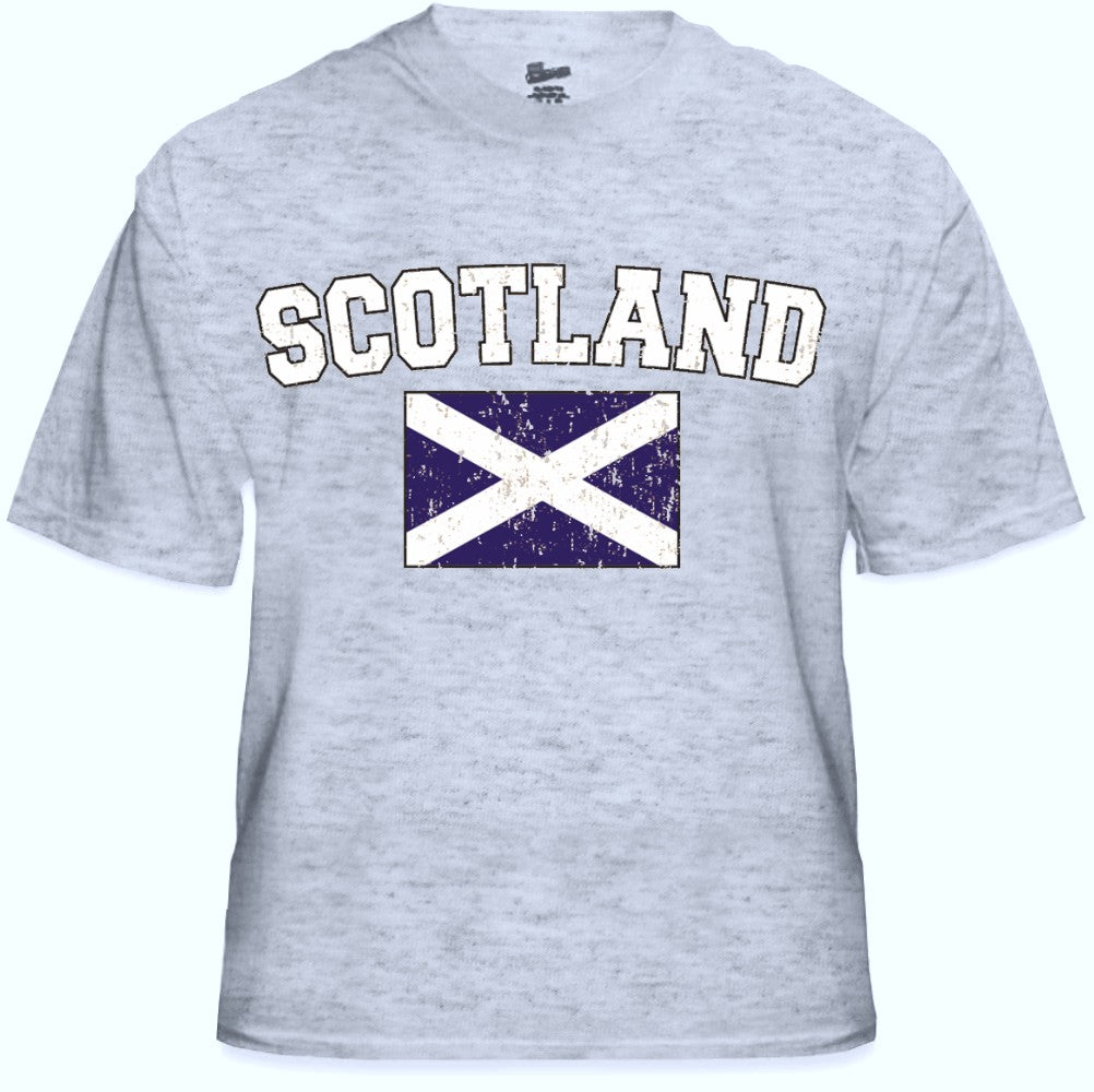 Scotland Vintage Flag International Mens T-Shirt