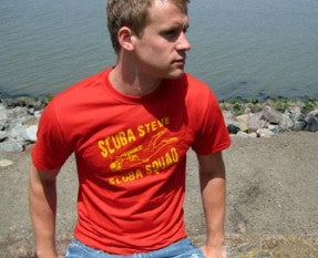 Scuba Steve Scuba Squad T-Shirt From the Movie Big Daddy