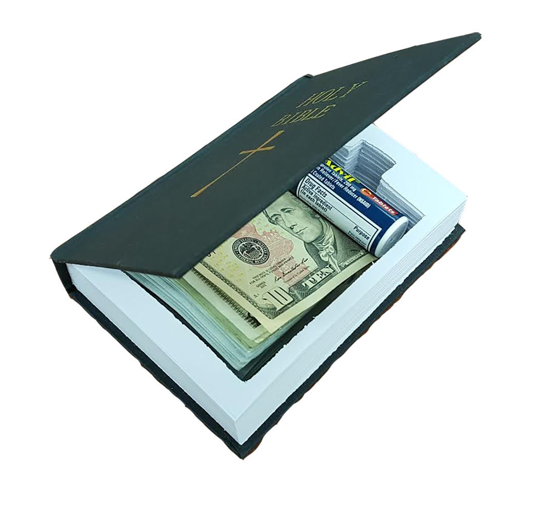 Secret Hidden Bible Book Stash