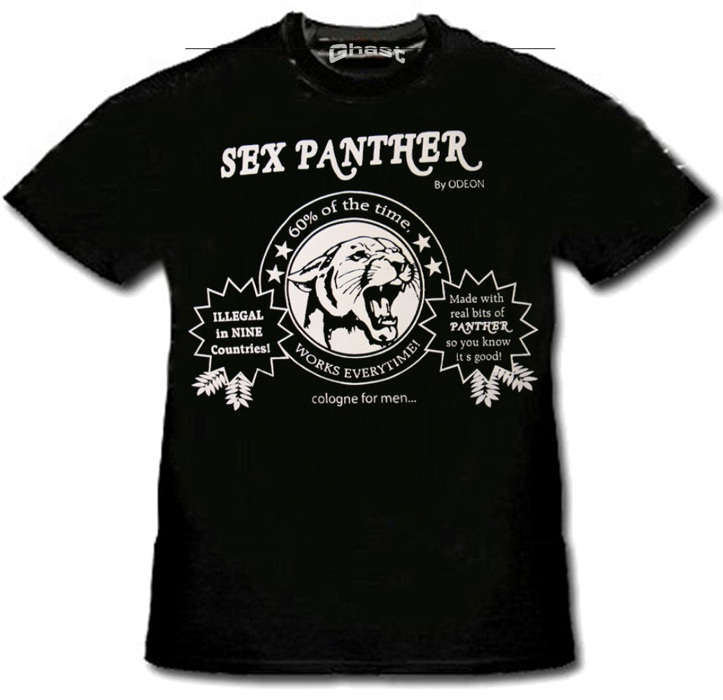 Sex Panther Cologne T-shirt :: From the movie Anchorman