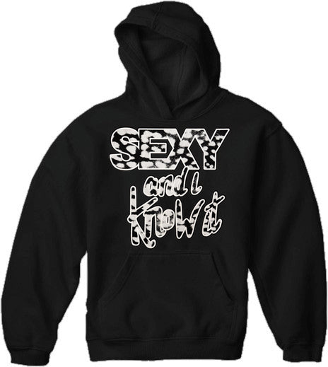 Sexy And I Know It Adult Hoodie