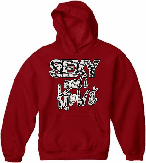 Sexy And I Know It Adult Hoodie