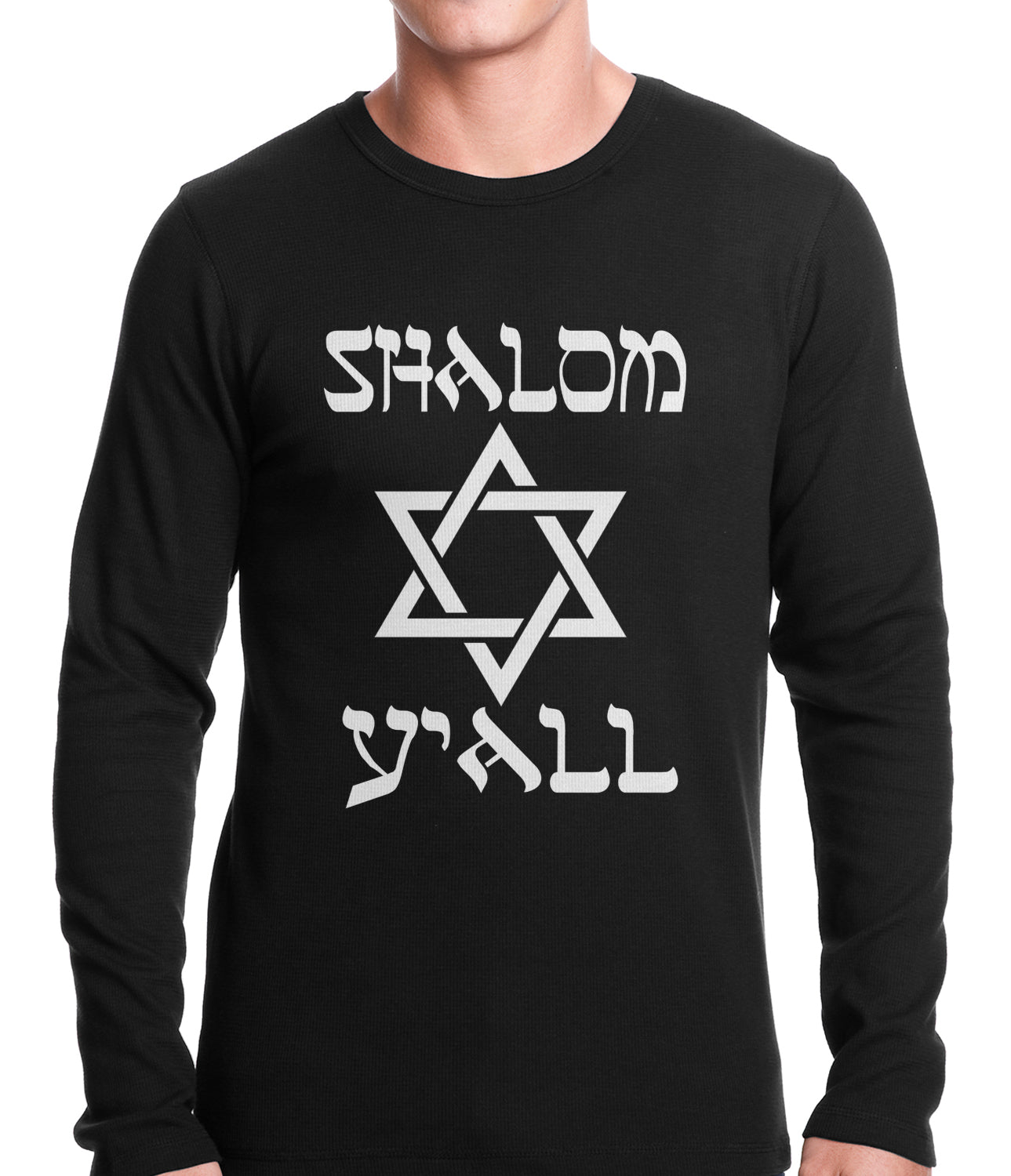 Shalom Y'all Thermal Shirt