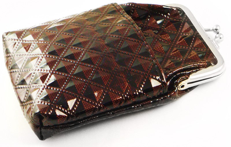 Sheer Designer Cigarette Purse with Lighter Pocket