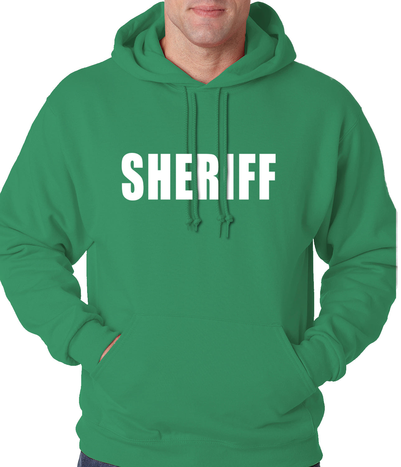 Sheriff Costum Adult Hoodie