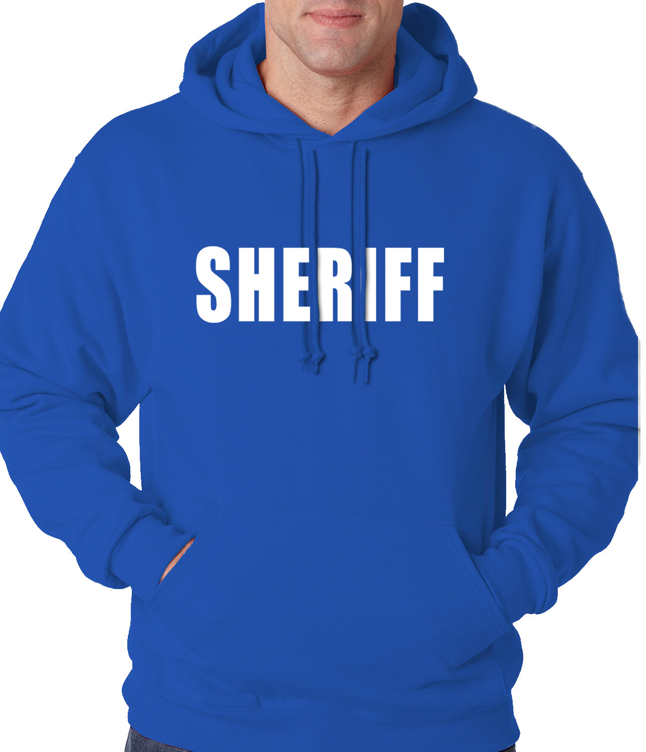 Sheriff Costum Adult Hoodie