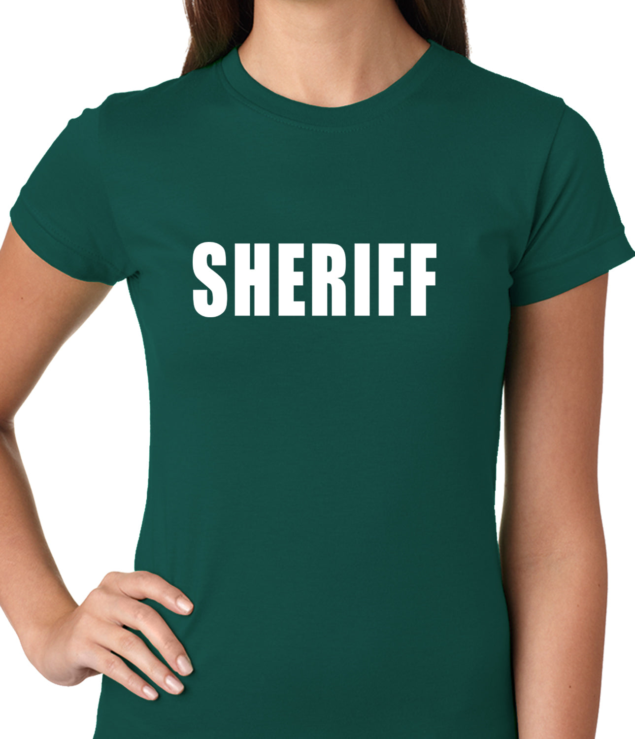 Sheriff Costum Ladies T-shirt