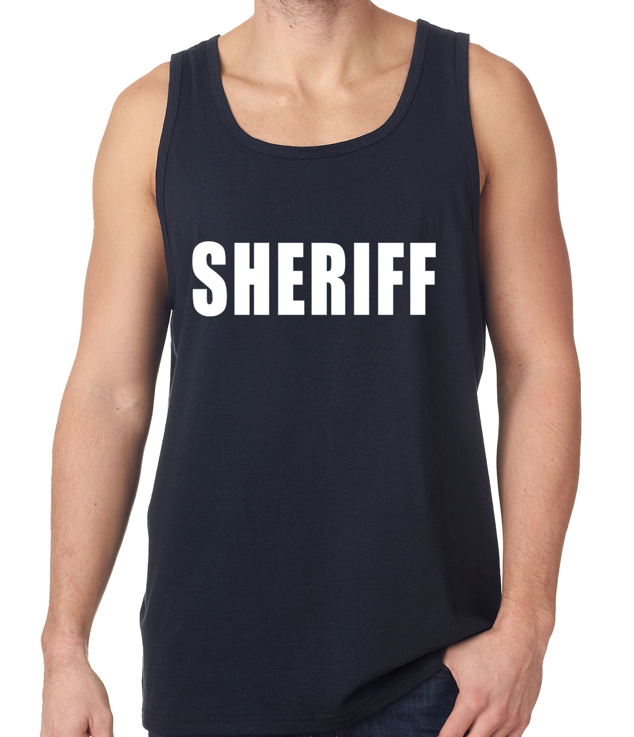Sheriff Costum Tank Top