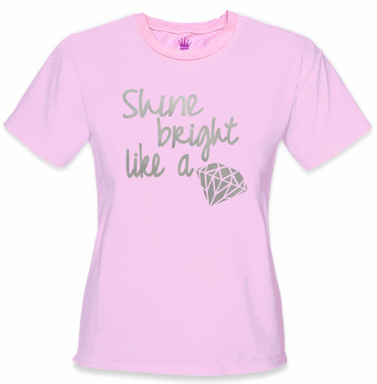 Shine Bright Like A Diamond Girl's T-Shirt