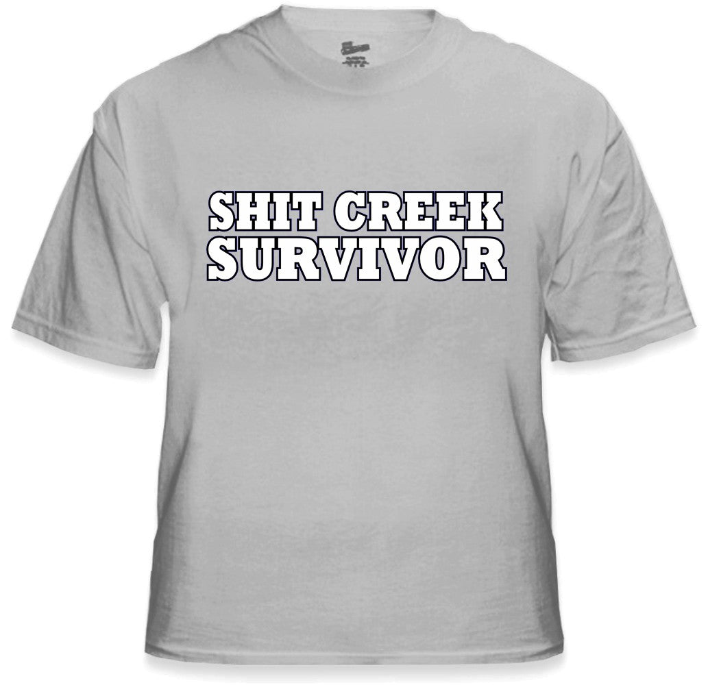 Shit Creek Survivor Mens T-Shirt